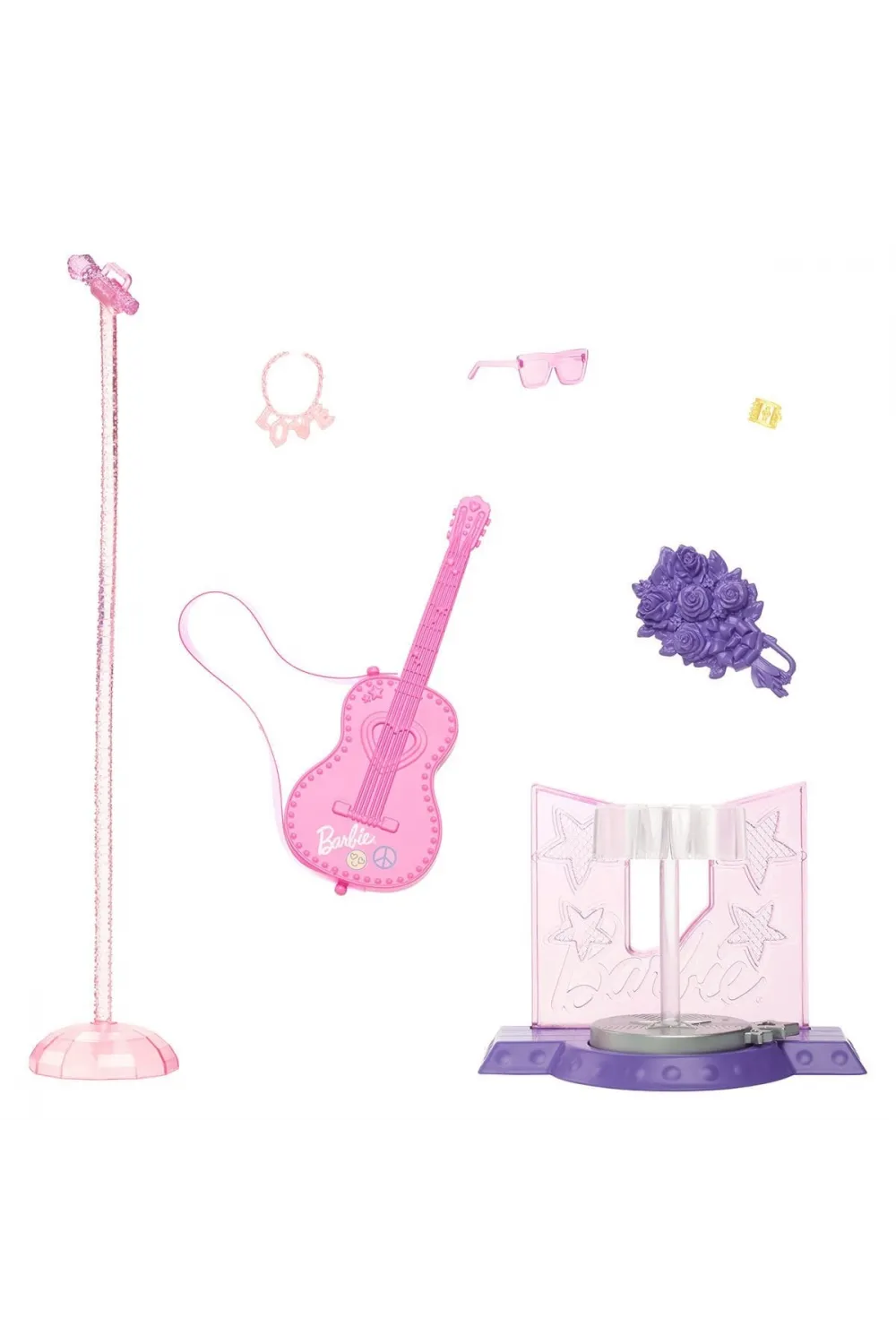 HRG43 Barbie 65. Yıl Deluxe Kariyer Bebekleri - Pop Yıldızı
