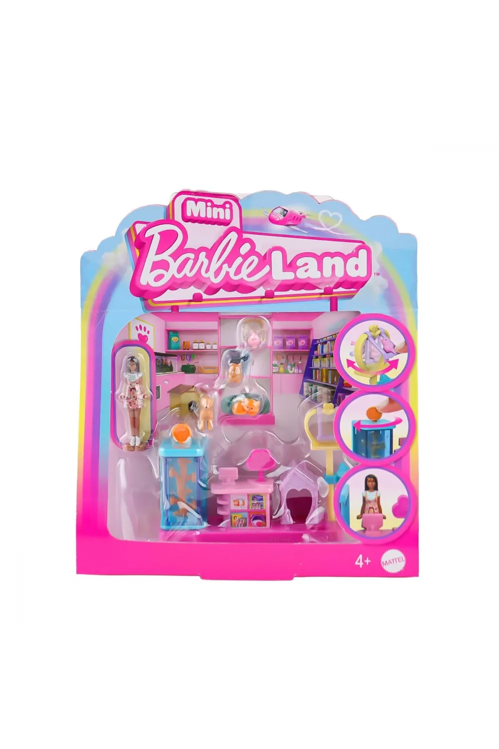 JCR29 Mini Barbieland Bebek ve Oyun Seti Serisi