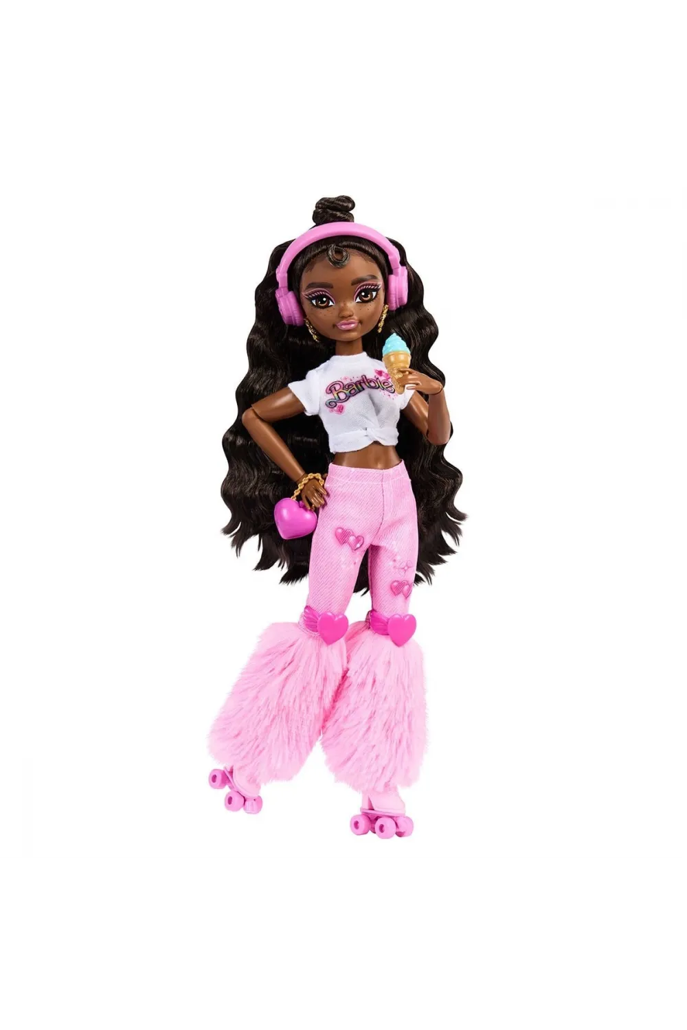 JFX97 Brooklyn-Barbie Dream Besties Paten Partisi Brooklyn Bebek ve Aksesuarları