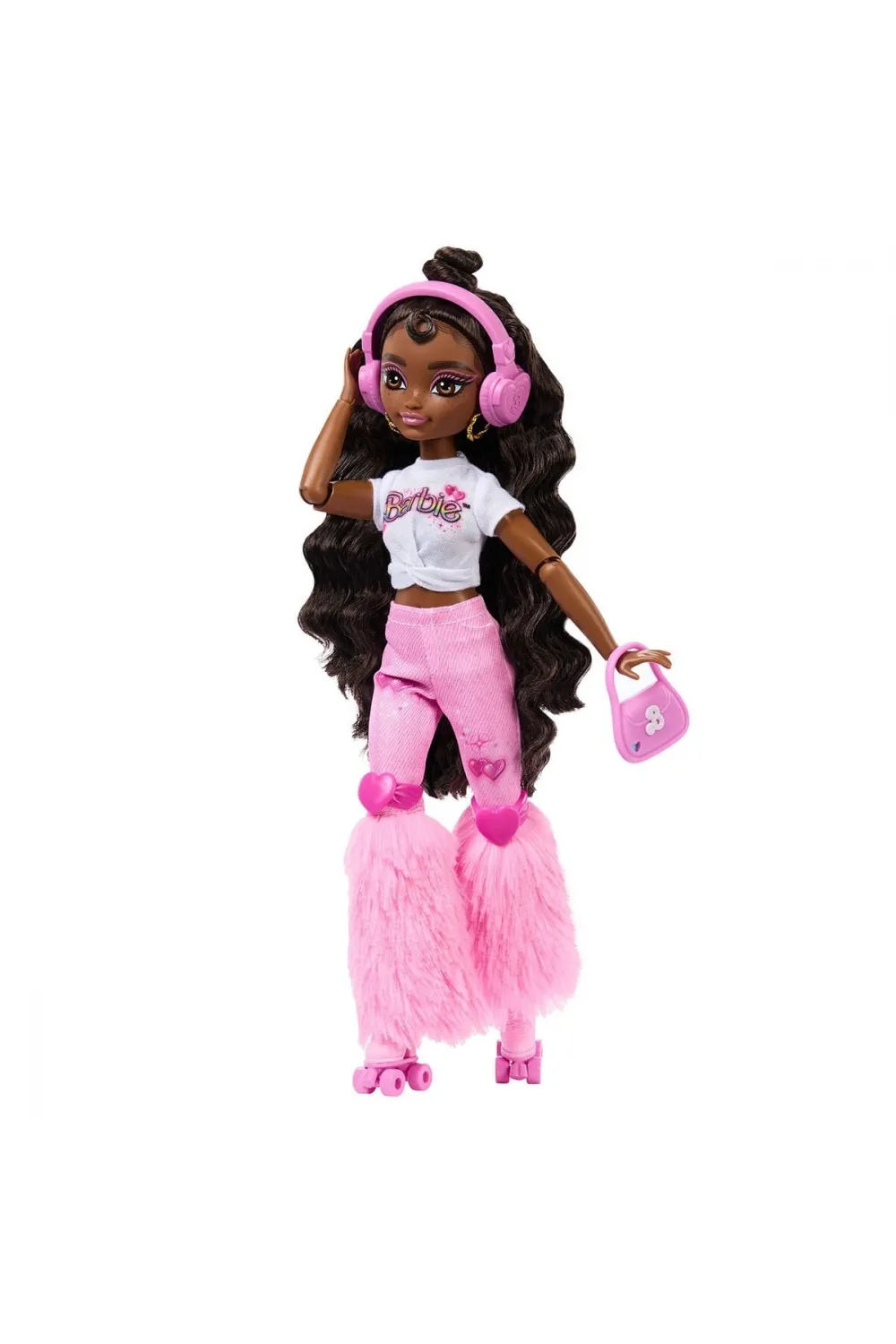 JFX97 Brooklyn-Barbie Dream Besties Paten Partisi Brooklyn Bebek ve Aksesuarları