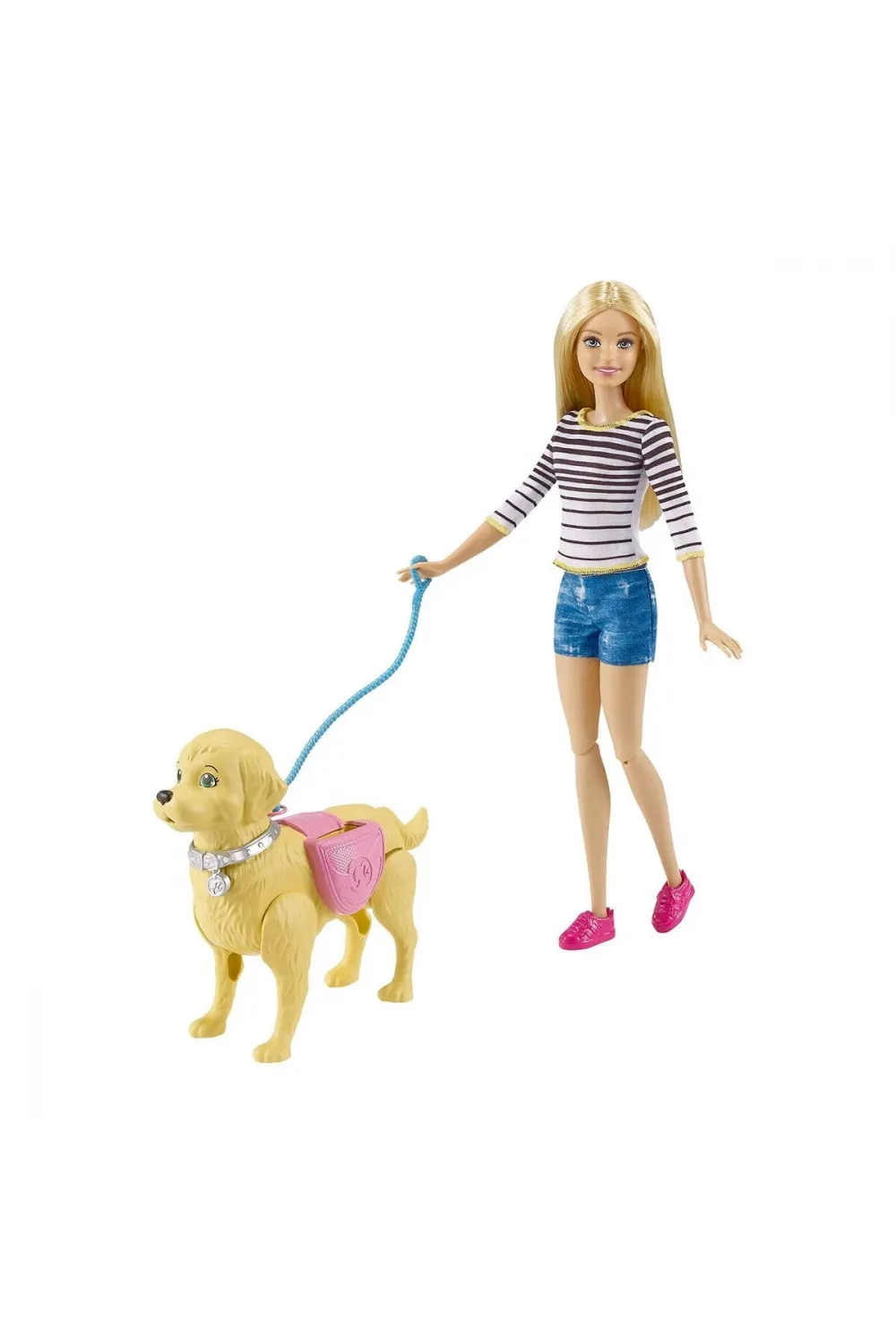 DWJ68 Barbie ve Köpeği Tuvalet Eğitiminde