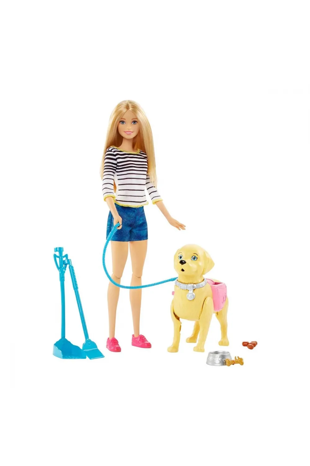 DWJ68 Barbie ve Köpeği Tuvalet Eğitiminde