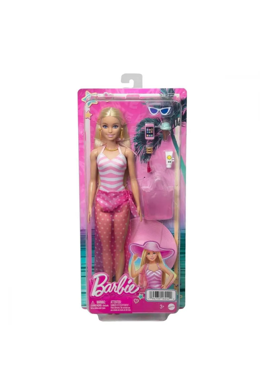 HPL73 Barbie Plaj Günü Oyun Seti - Barbie