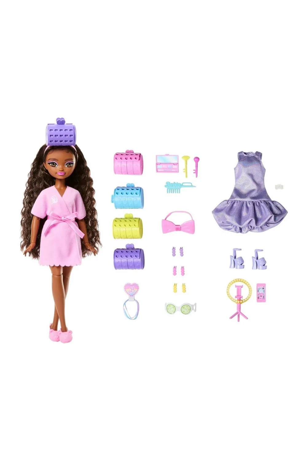JGG39 Barbie Dream Besties Brooklyn ile Akşam Eğlencesine Hazırlanma