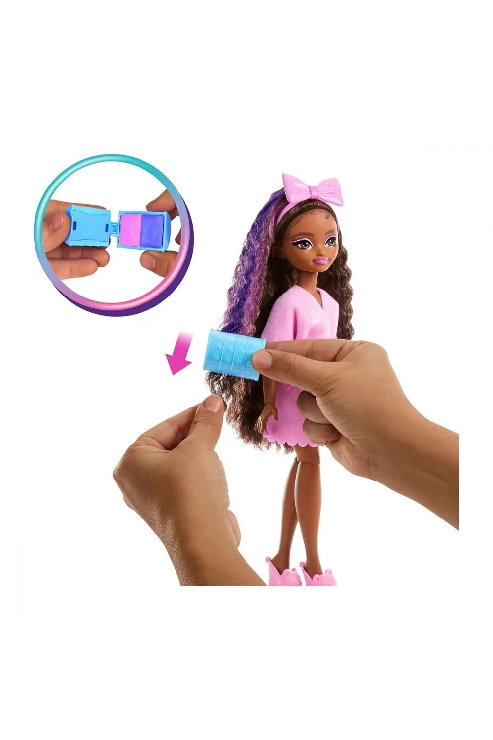 JGG39 Barbie Dream Besties Brooklyn ile Akşam Eğlencesine Hazırlanma