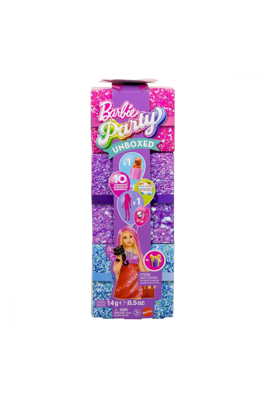 JFY68 Barbie Party Unboxed Glam Party Serisi - Kırmızı Elbiseli