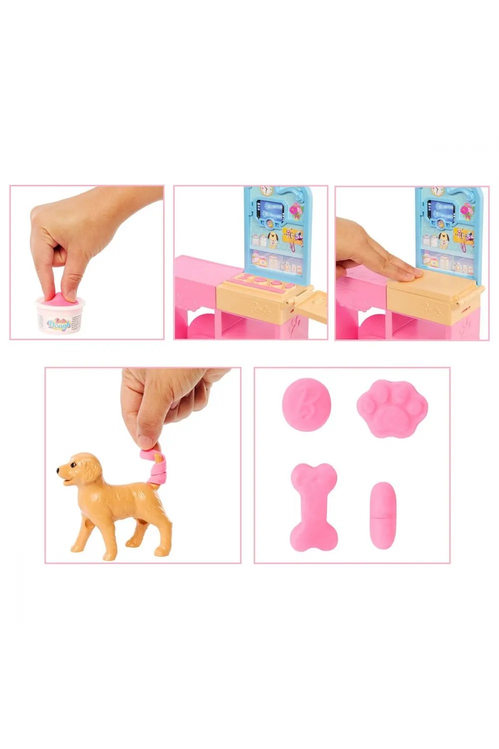 JFX93 Barbie ve Veteriner Kliniği ve Aksesuarları