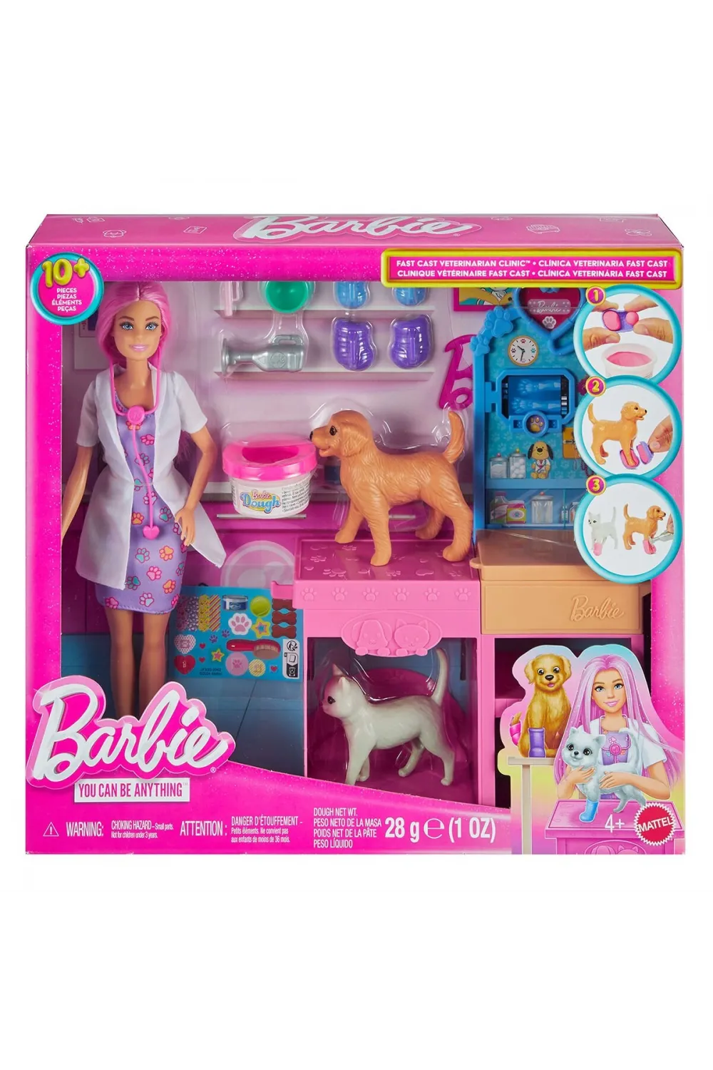JFX93 Barbie ve Veteriner Kliniği ve Aksesuarları