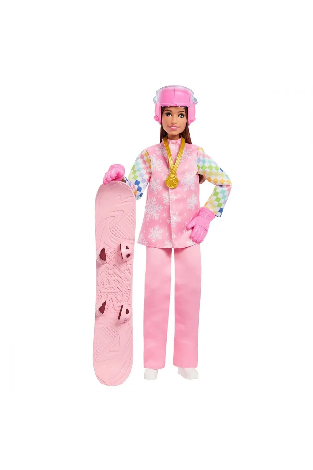 JKF78 Barbie Snowboard Sporcusu Oyun Seti