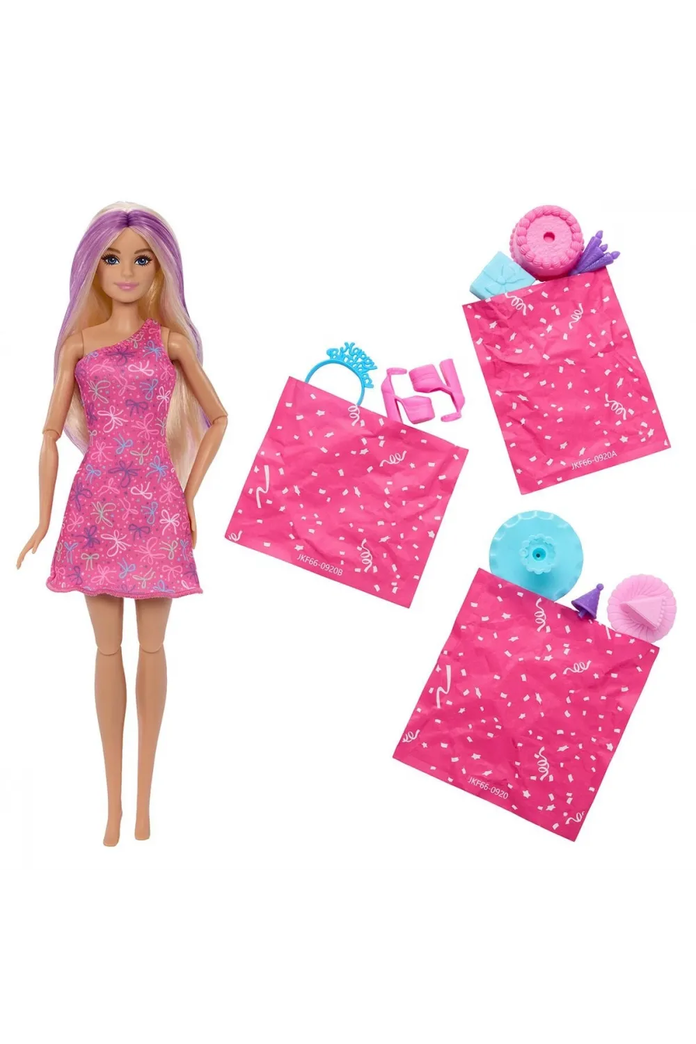 JKF66 Barbie Party Unboxed Parti Sürprizi Doğumgünü