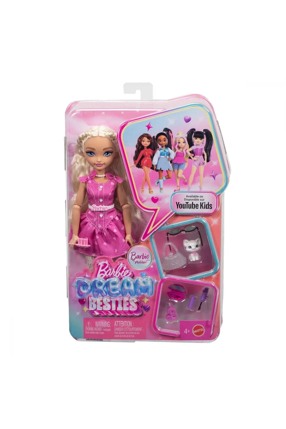 JKP50 Barbie Dream Besties Barbie Malibu ve Aksesuarları