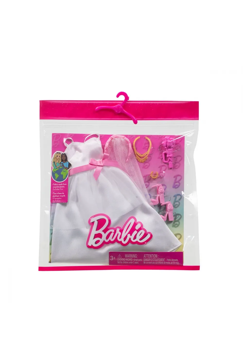 HWV76 Barbie + Ken Fashion - Gelin Aksesuarları (Bebekler ürüne dahil değildir.)