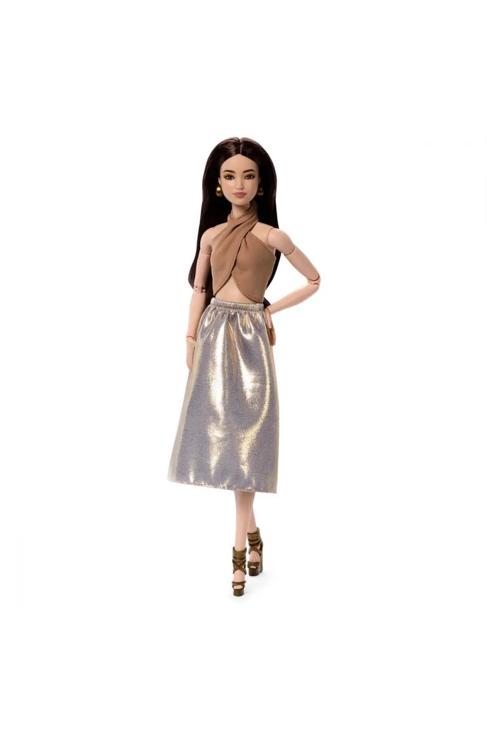 JJX25 Barbie Basics 06 - Siyah Uzun Saçlı