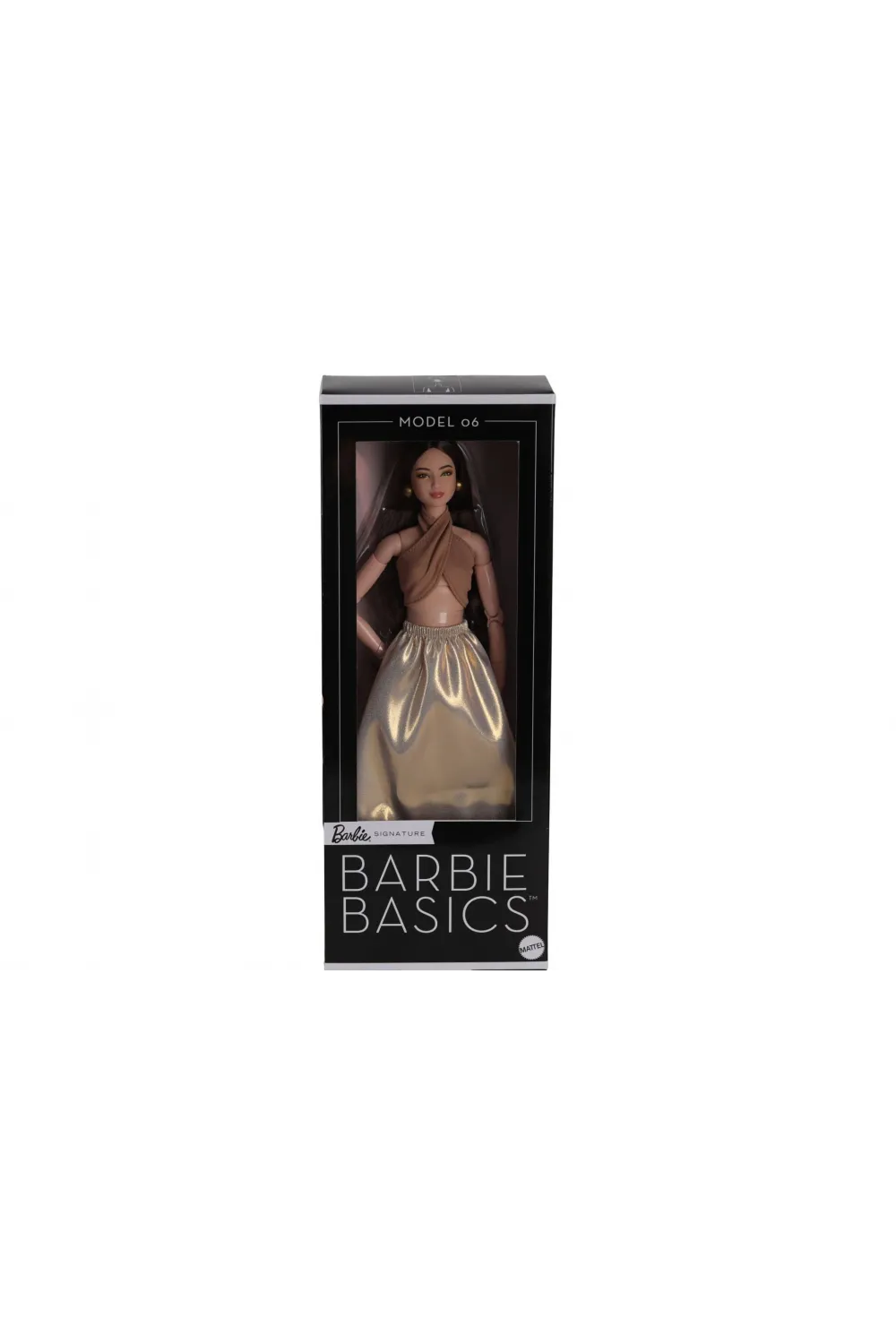 JJX25 Barbie Basics 06 - Siyah Uzun Saçlı