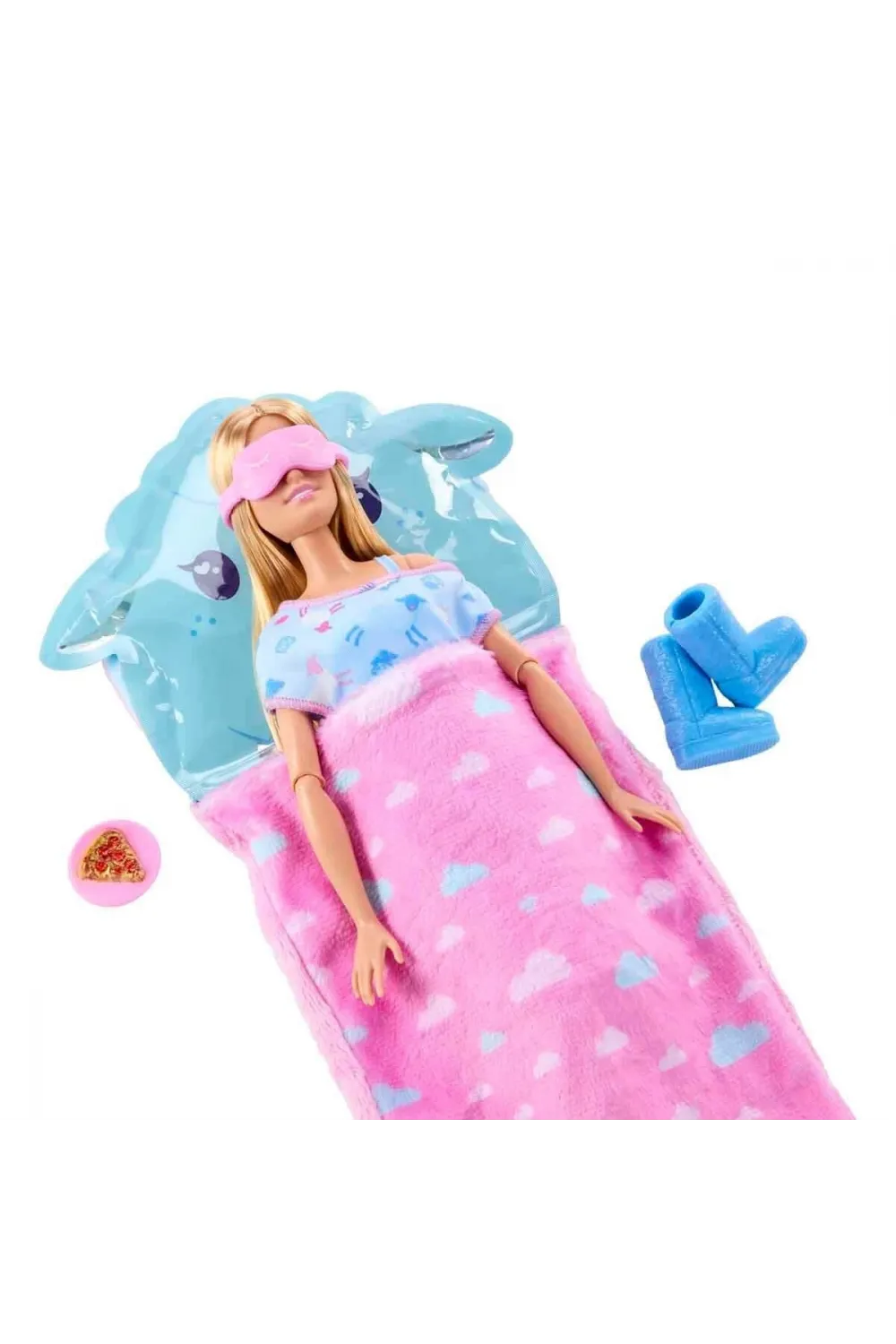 JMR88 Barbie Sleepover Reveal - Mavi Pijamalı