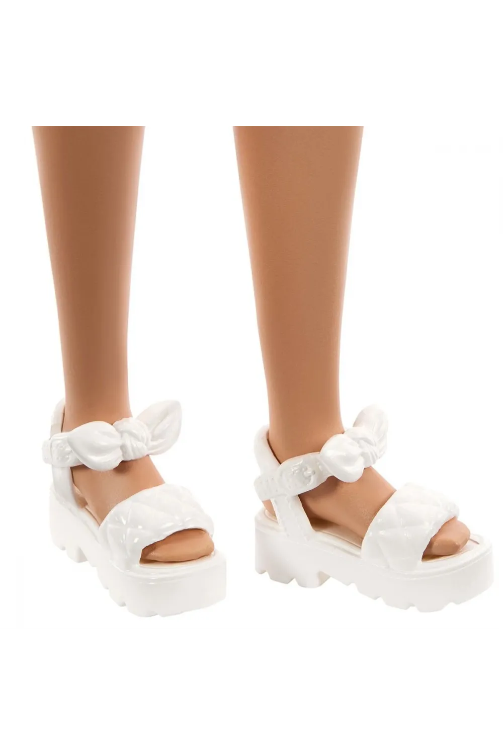 JJN62 Barbie Fashionistas - Damla Desenli Elbise