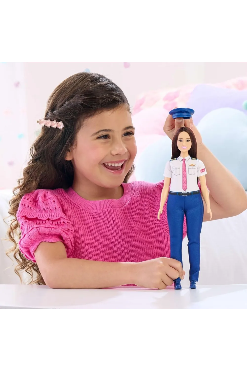 JKF75 Barbie Pilot Oyun Seti
