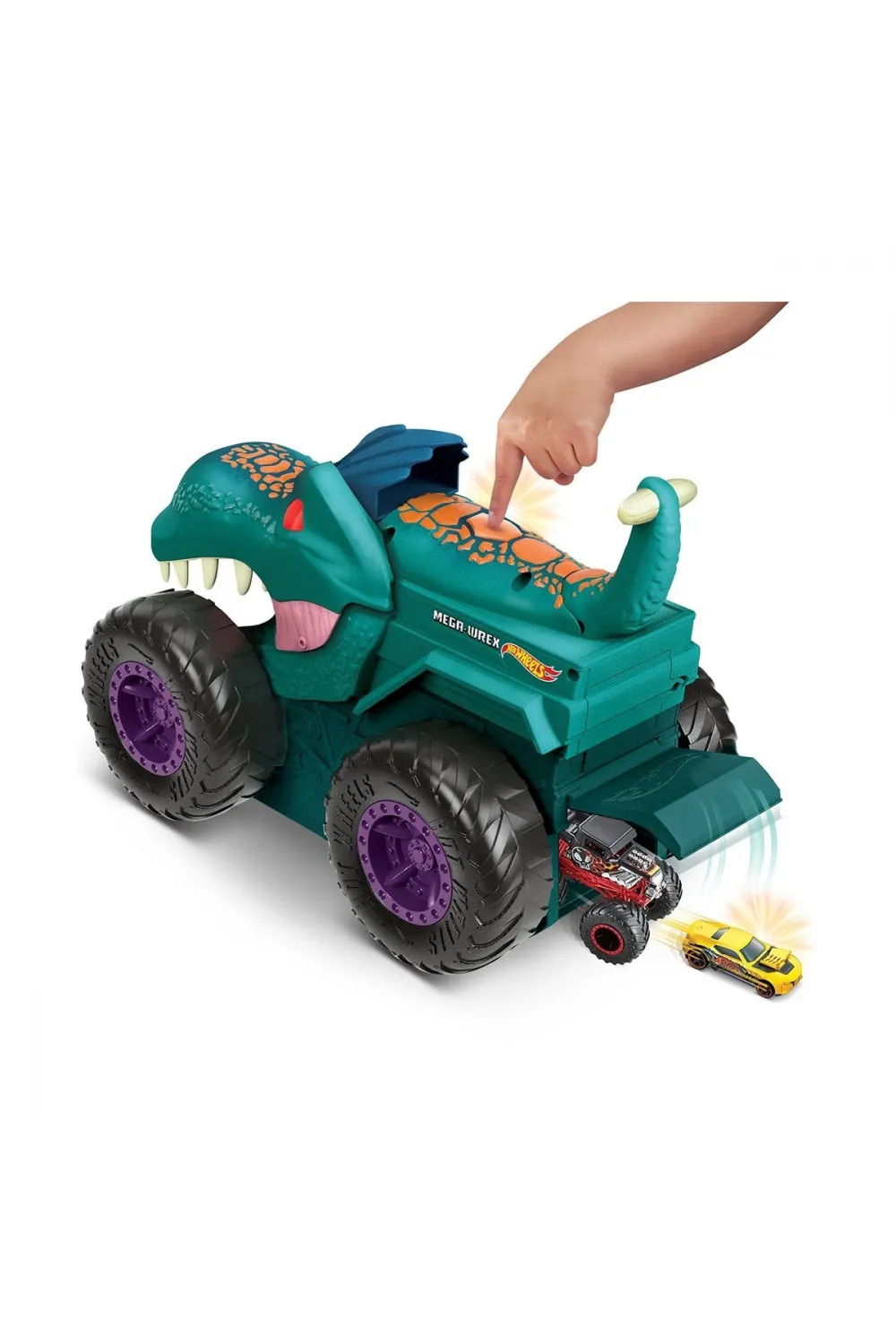 GYL13 Monster Trucks Araba Yiyen Mega Wrex, Hot Wheels Monster Trucks