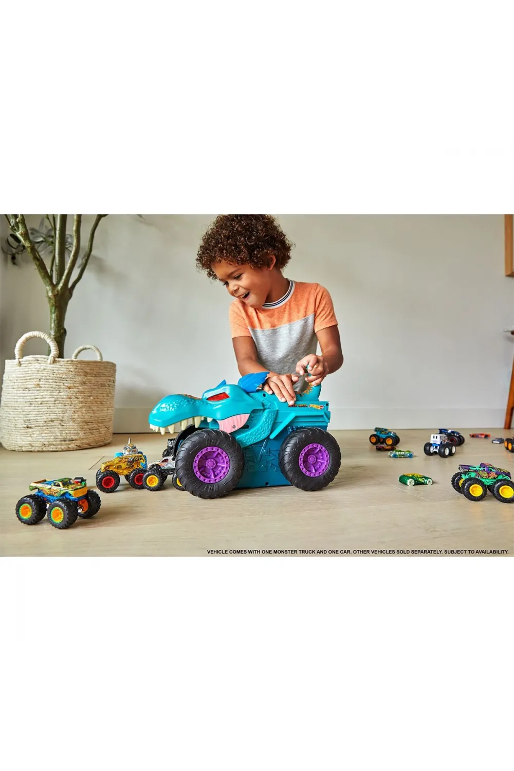 GYL13 Monster Trucks Araba Yiyen Mega Wrex, Hot Wheels Monster Trucks