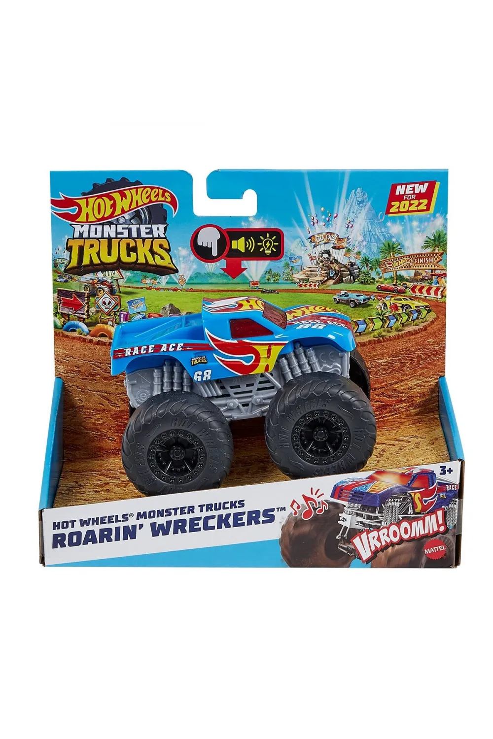 HDX60 Hot Wheels Monster Trucks 1:43 Kükreyen Arabalar