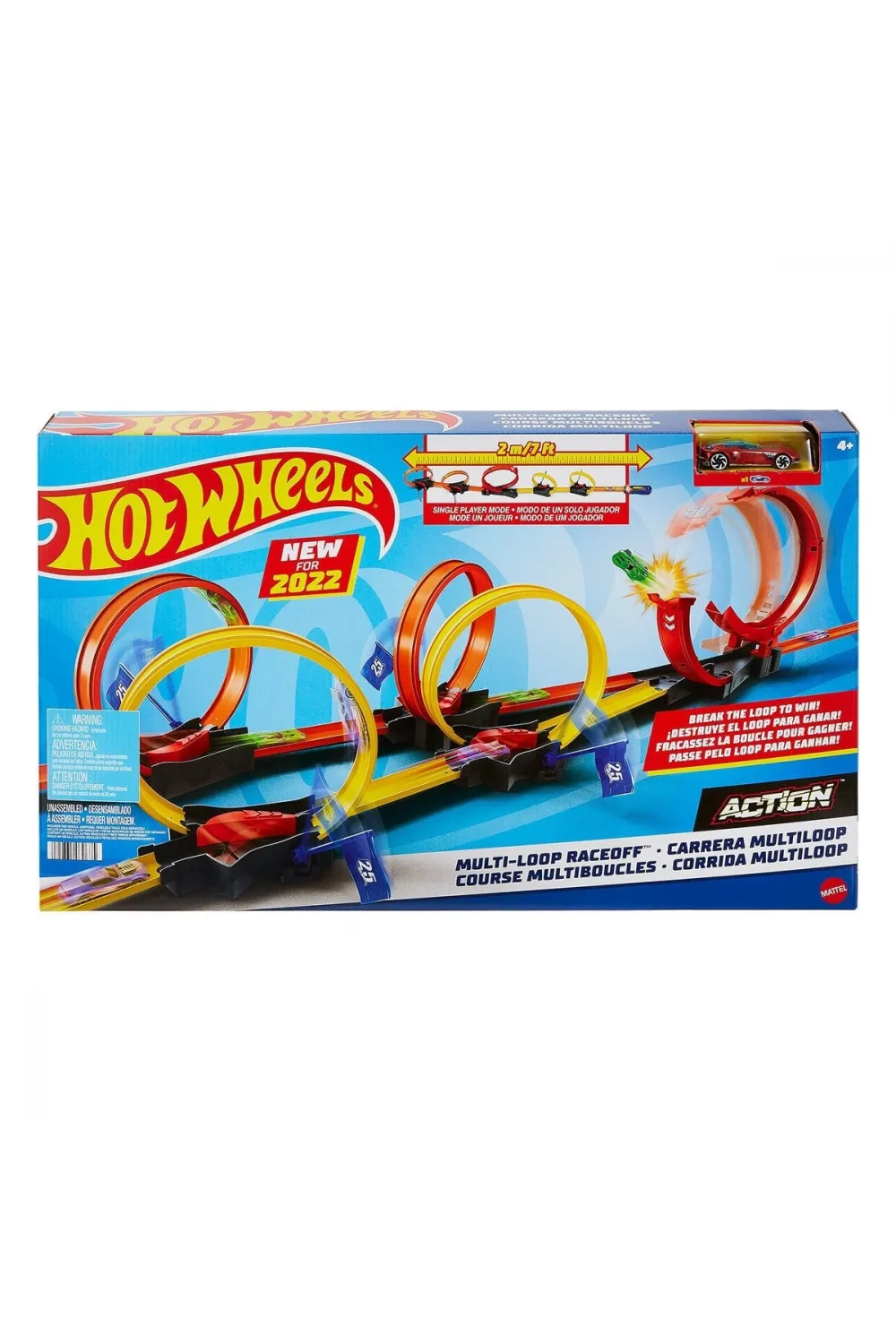 HDR83 Hot Wheels Çok Çemberli Yarış Seti