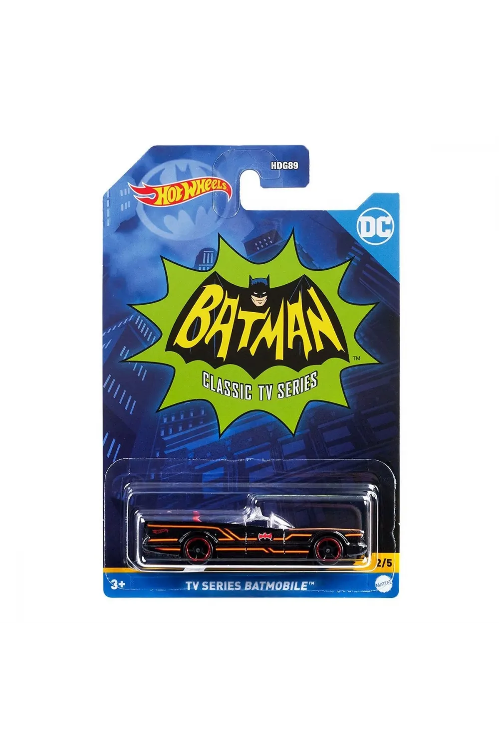 HDG89 Hot Wheels Batman Temalı Arabalar
