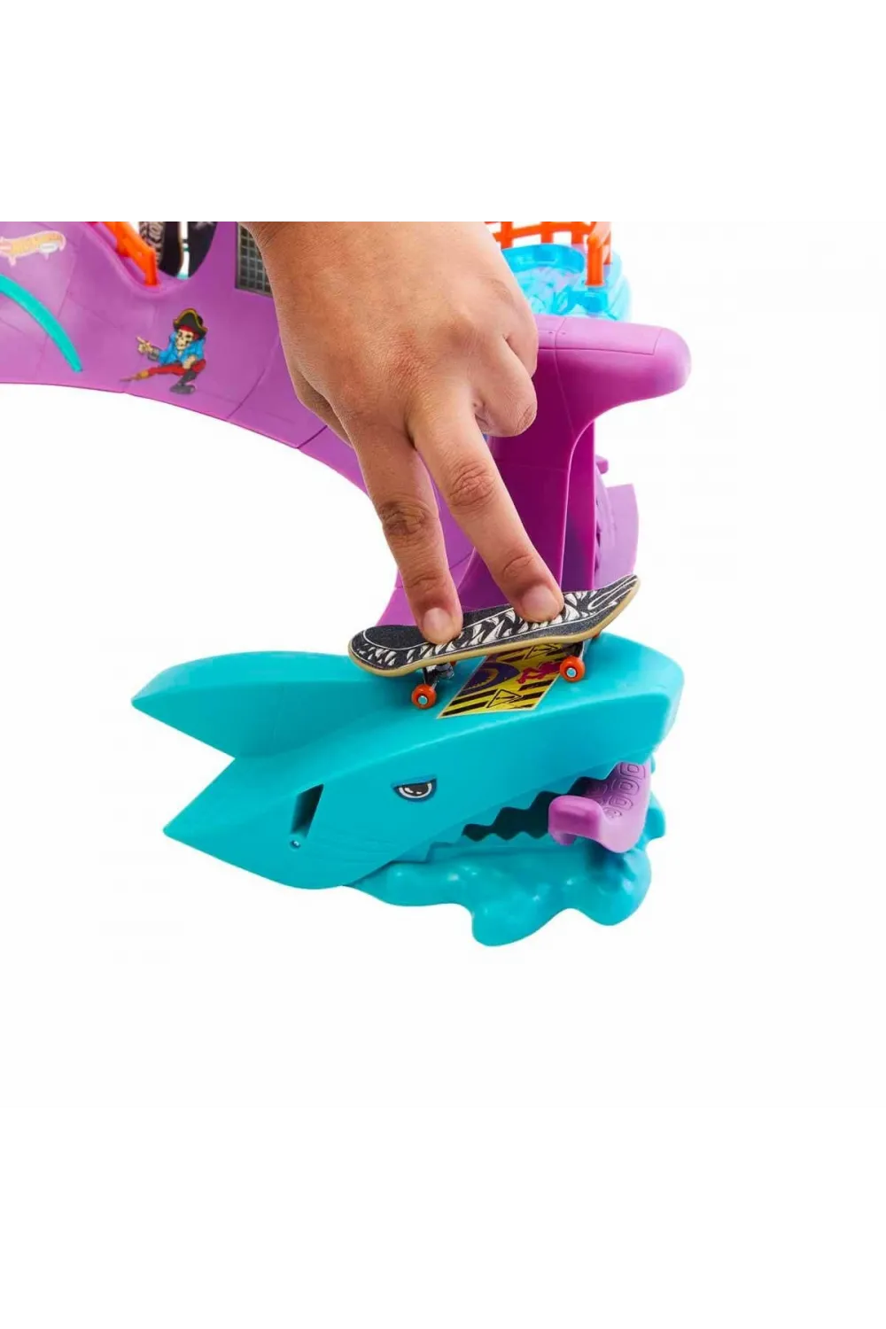 HMK01 Hot Wheels Skate Ahtapot Kaykay Parkı Oyun Seti