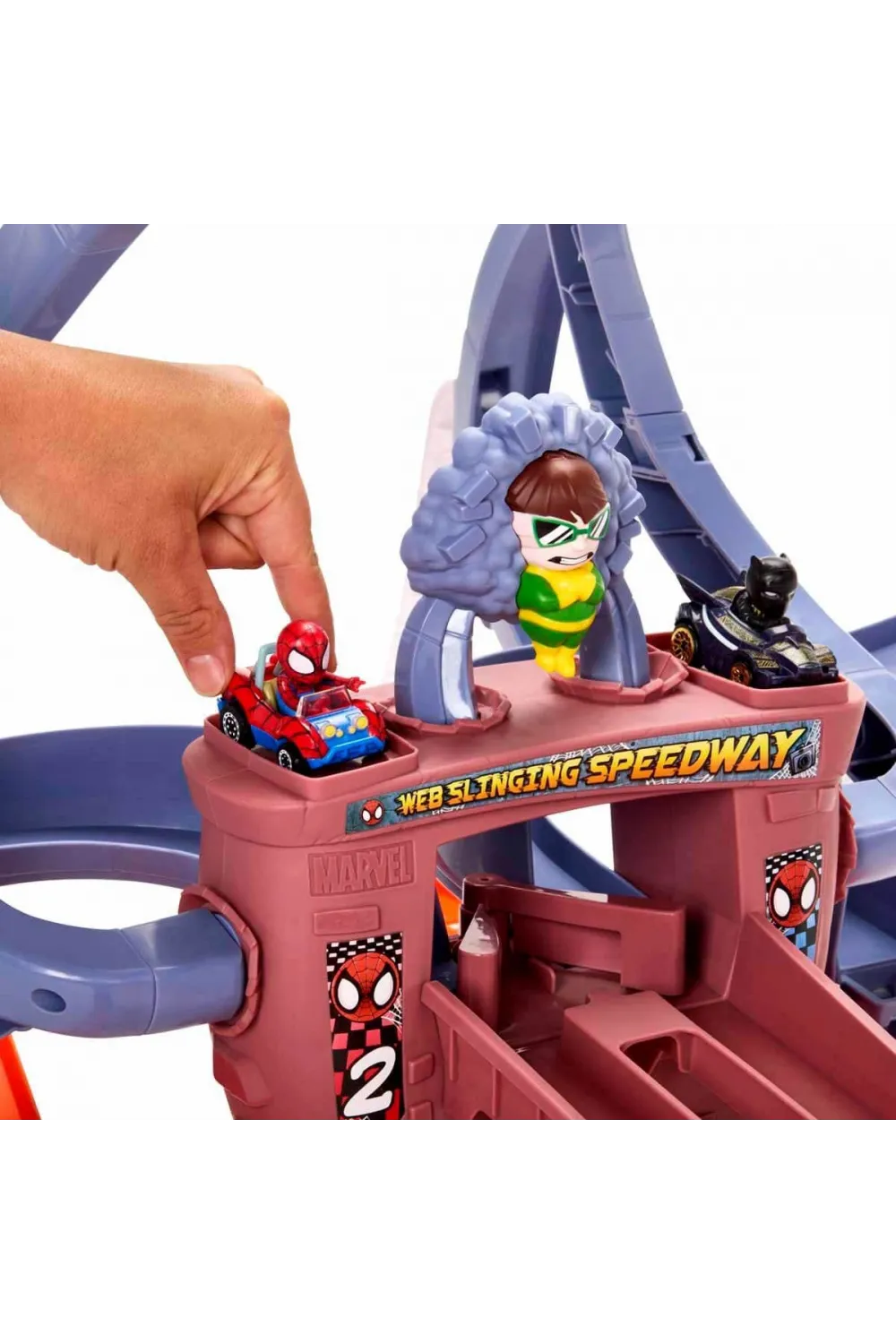 HPL34 Hot Wheels Racerverse Marvel Pist Seti