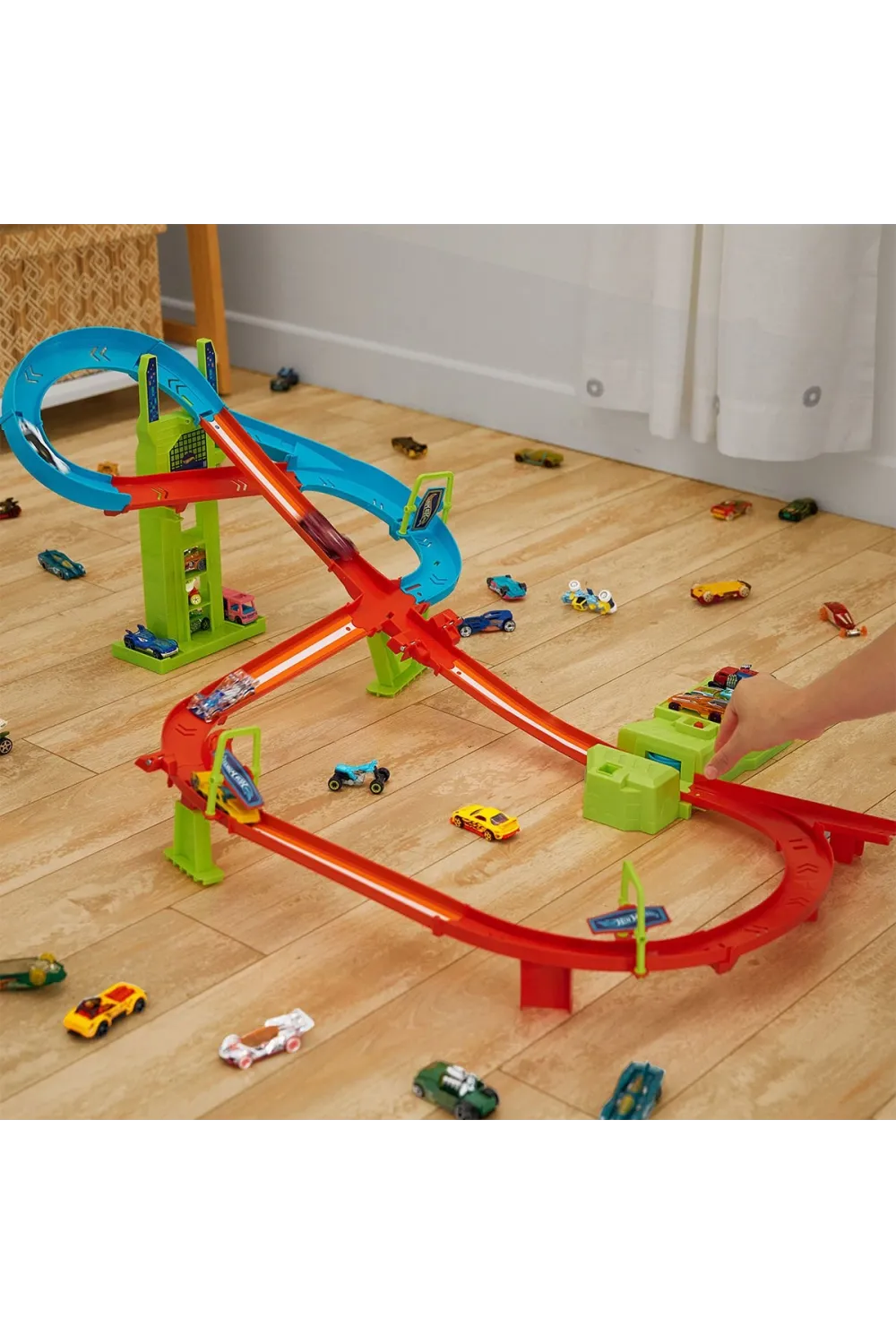 HPC07 Hot Wheels Neon Yarışlar Çoklu Yarış Heyecanı Pist Seti