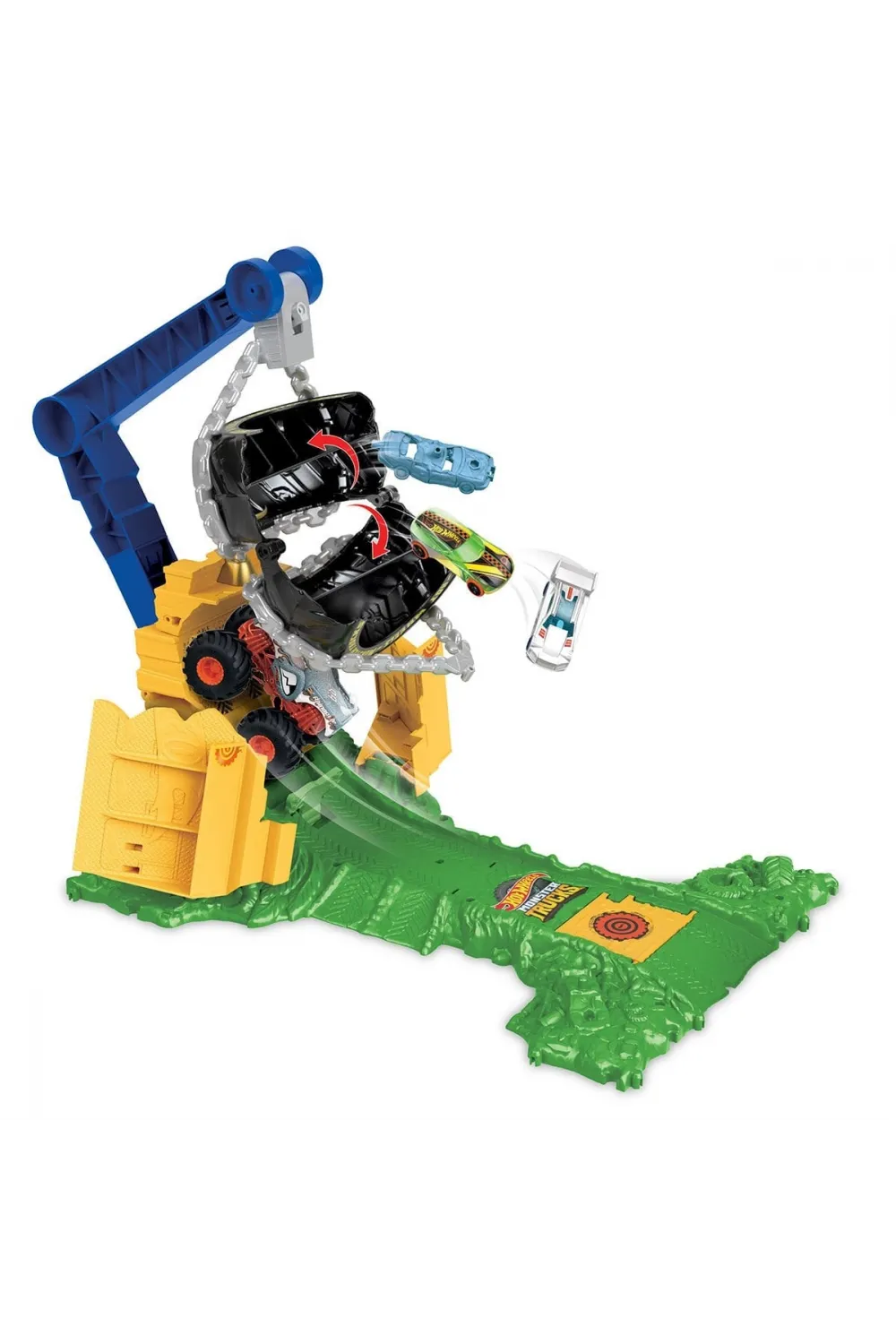 HTP18 Hot Wheels Monster Trucks Arenada Rhinomite Mücadelesi