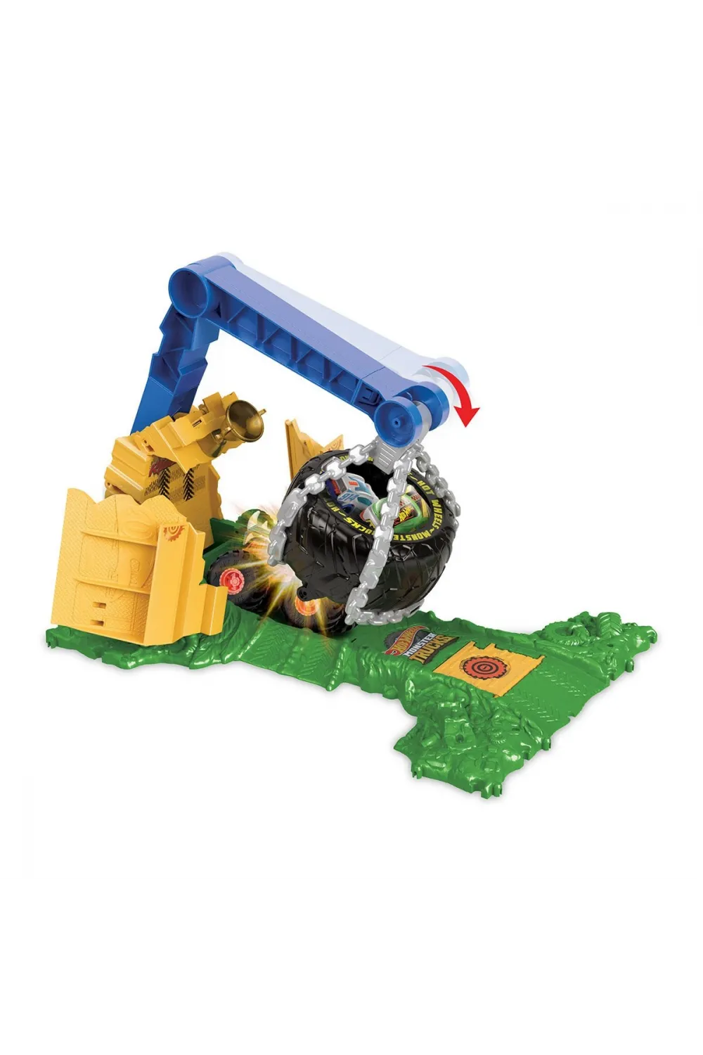 HTP18 Hot Wheels Monster Trucks Arenada Rhinomite Mücadelesi