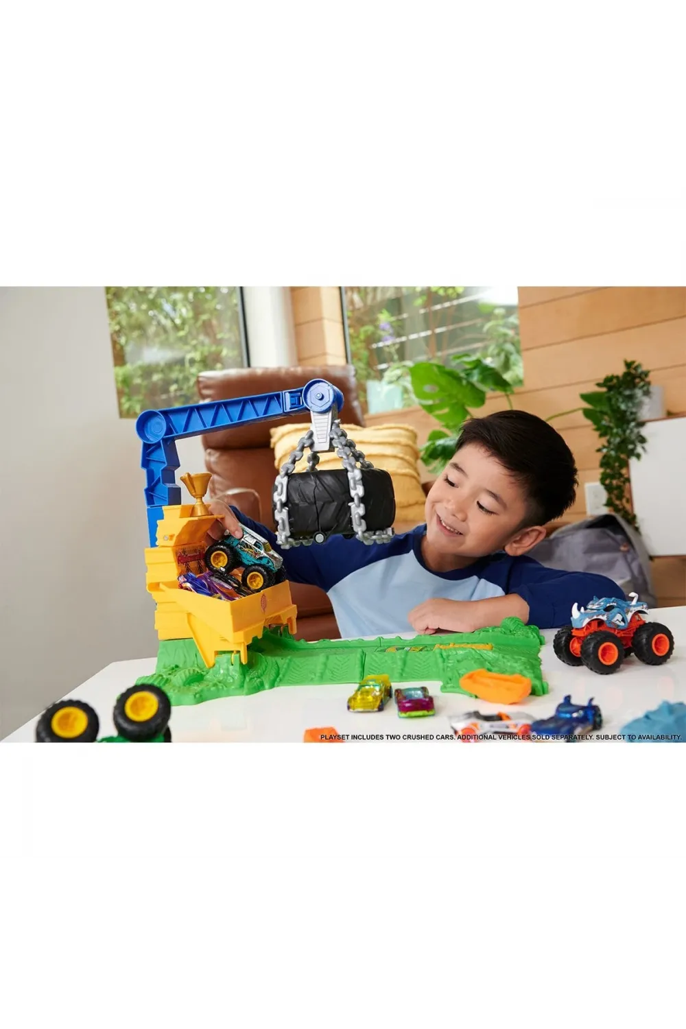 HTP18 Hot Wheels Monster Trucks Arenada Rhinomite Mücadelesi