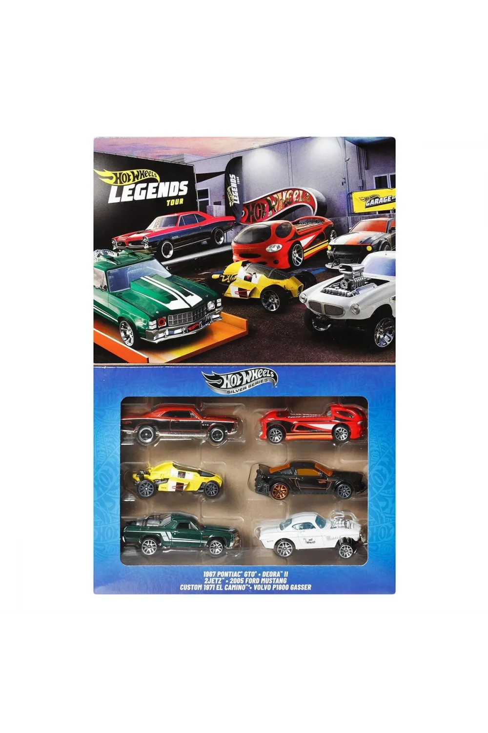 JBY78 Hot Wheels Efsane Temalı Çoklu Arabalar