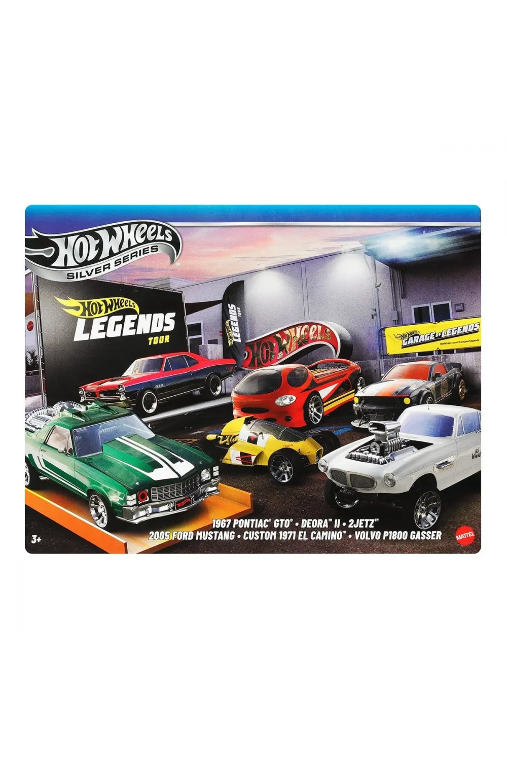 JBY78 Hot Wheels Efsane Temalı Çoklu Arabalar