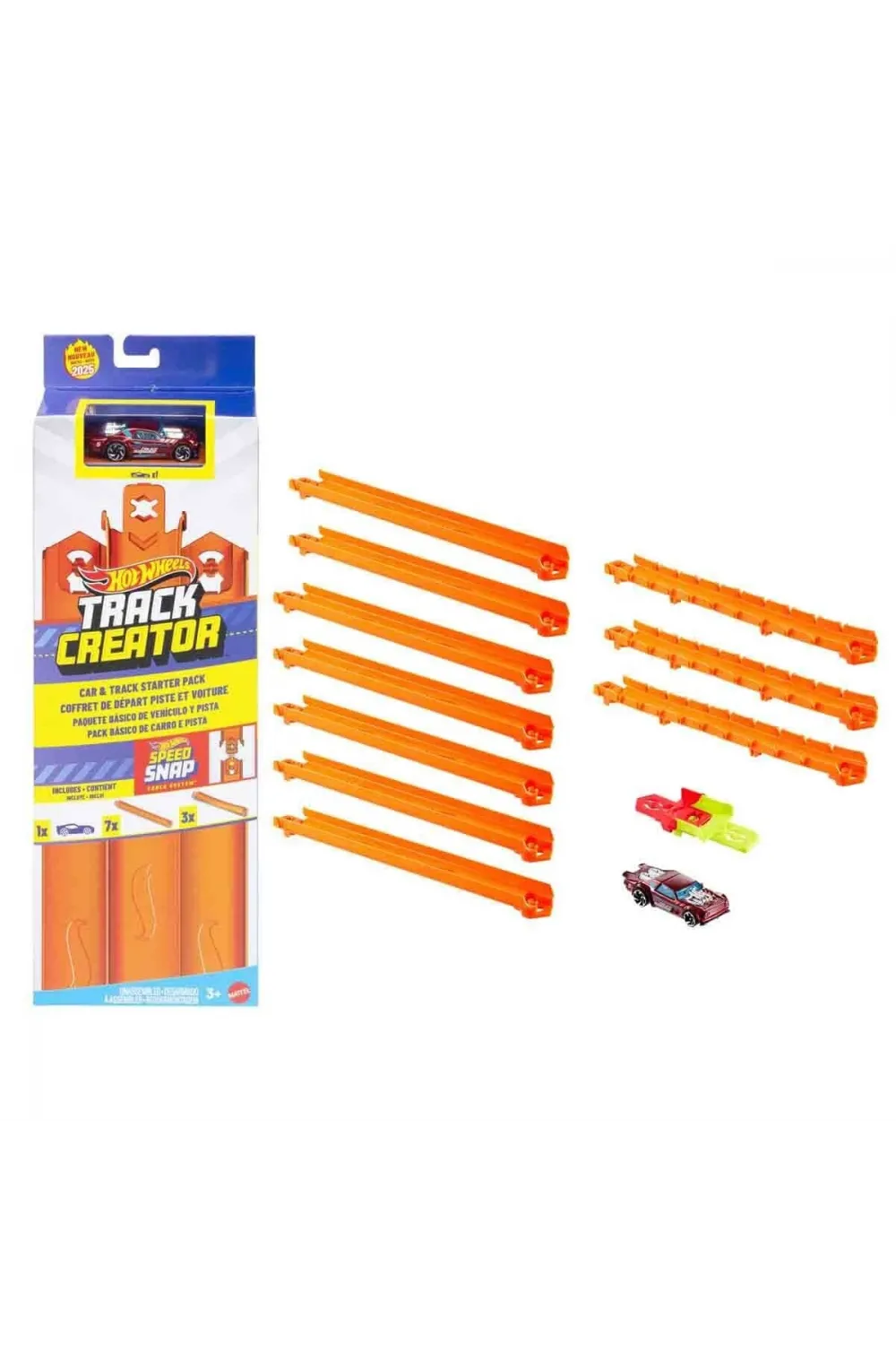 JDW43 Hot Wheels Araba ve Pist Başlangıç Paketi
