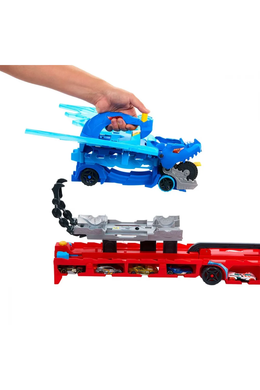JBM72 Hot Wheels Ultimate Dual Dragon Transporter