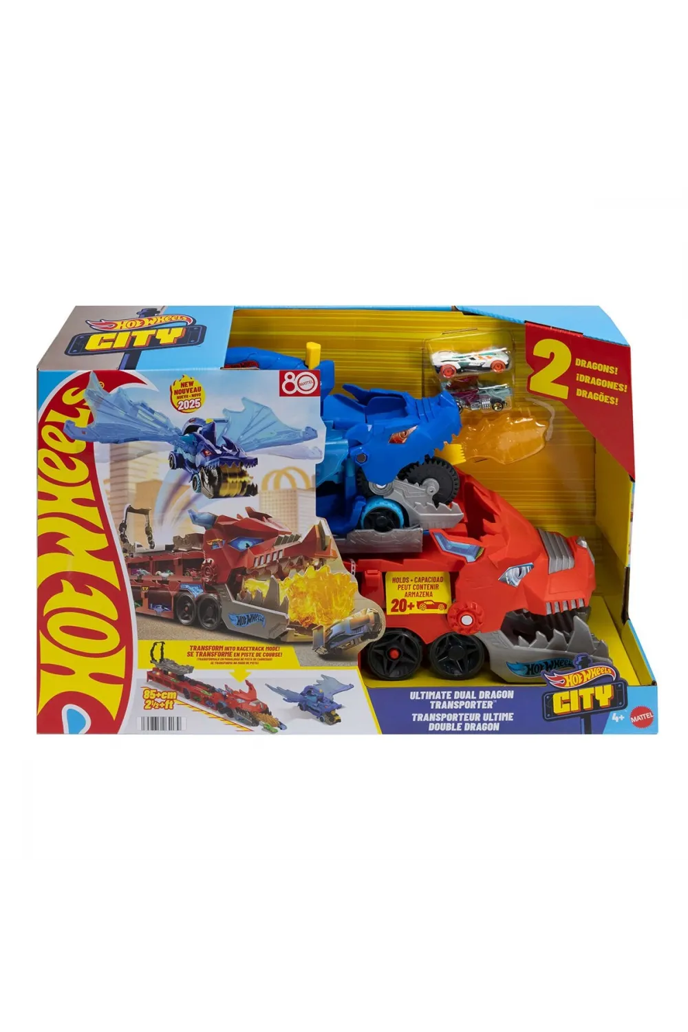 JBM72 Hot Wheels Ultimate Dual Dragon Transporter