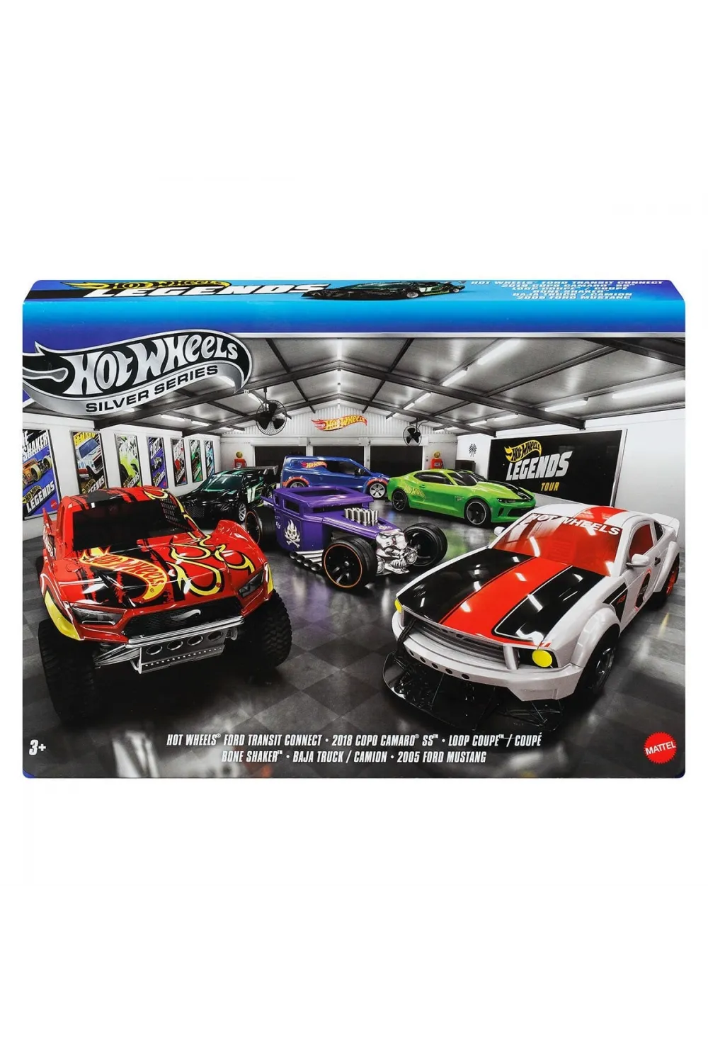 JLB24 Hot Wheels Legends 6lı Araç Paketi 1:64