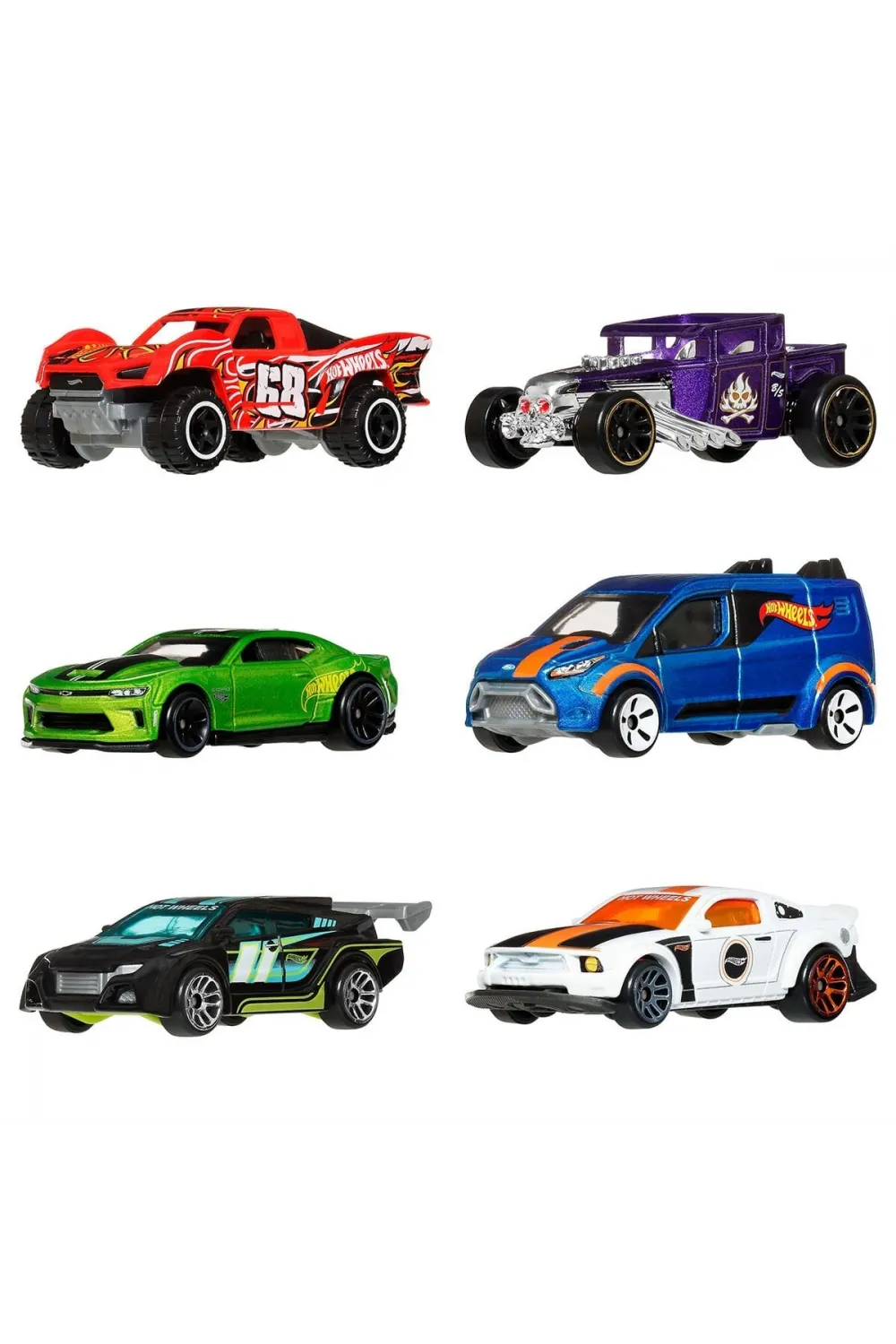 JLB24 Hot Wheels Legends 6lı Araç Paketi 1:64