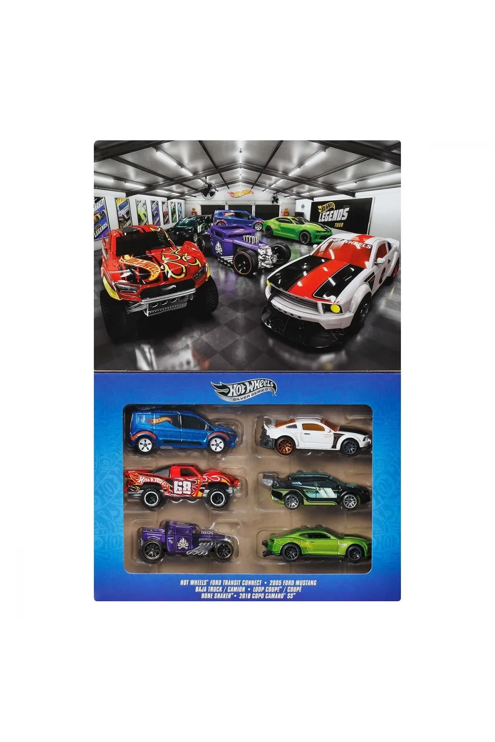 JLB24 Hot Wheels Legends 6lı Araç Paketi 1:64