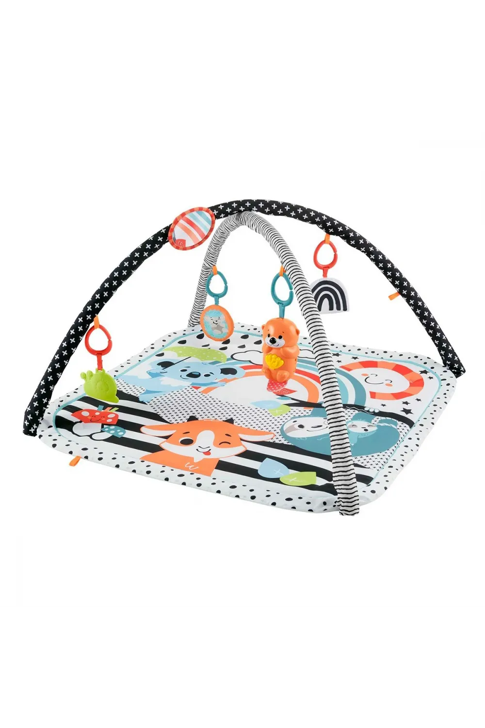 HBP41 Fisher-Price® Neşeli Hayvanlar 3ü1 Arada Jimnastik Merkezi
