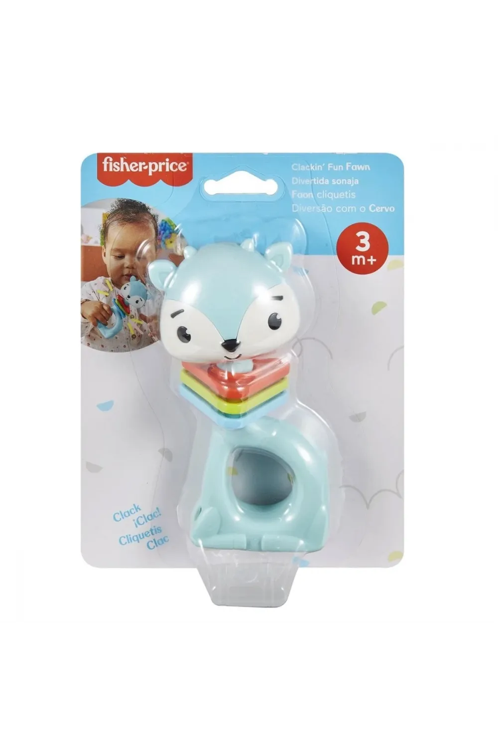 HJW11 Fisher-Price Eğlenceli Dostlar Dişlik ve Çıngıraklar