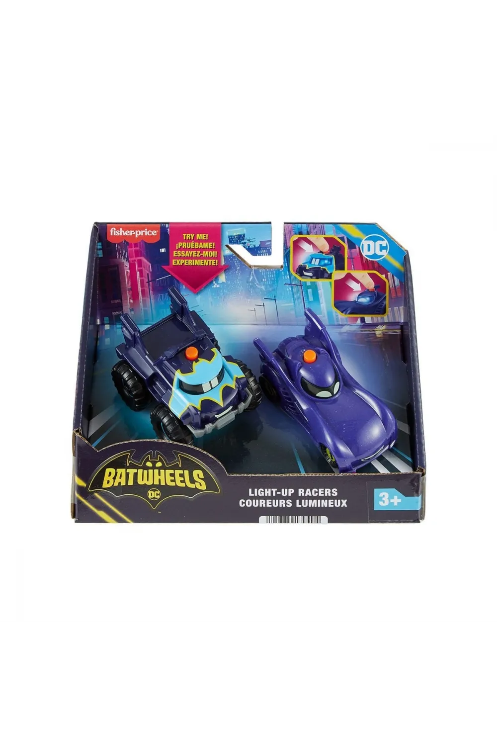 HML25 Fisher-Price® Batwheels™ Işıklı Yarışçılar
