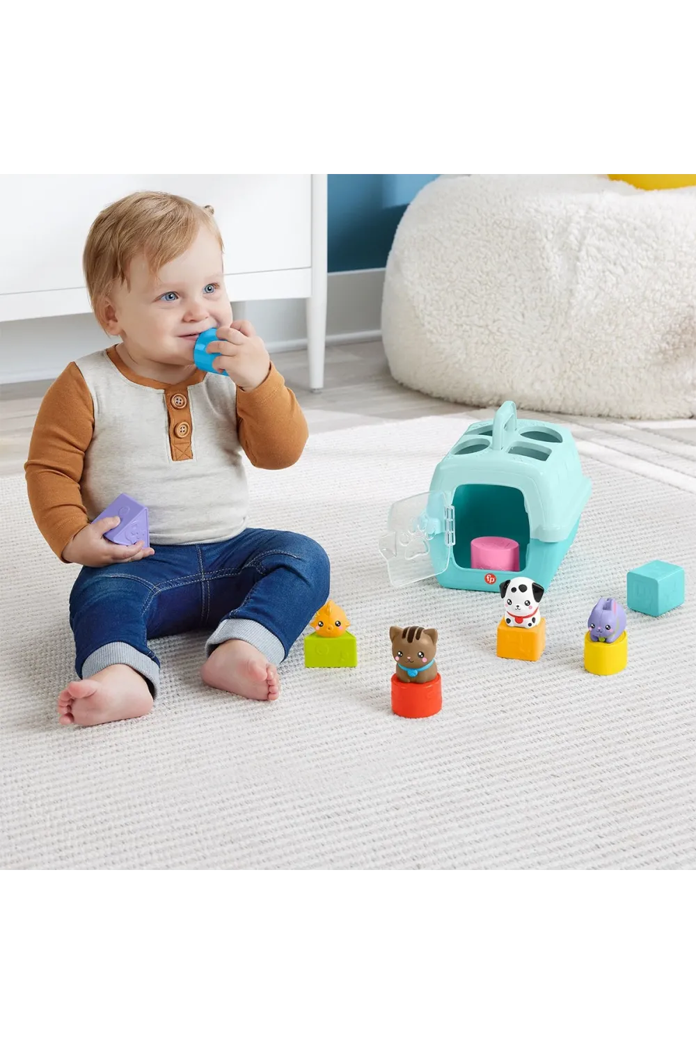HTW93 Fisher-Price Hayvan Dostlarımın Çantası