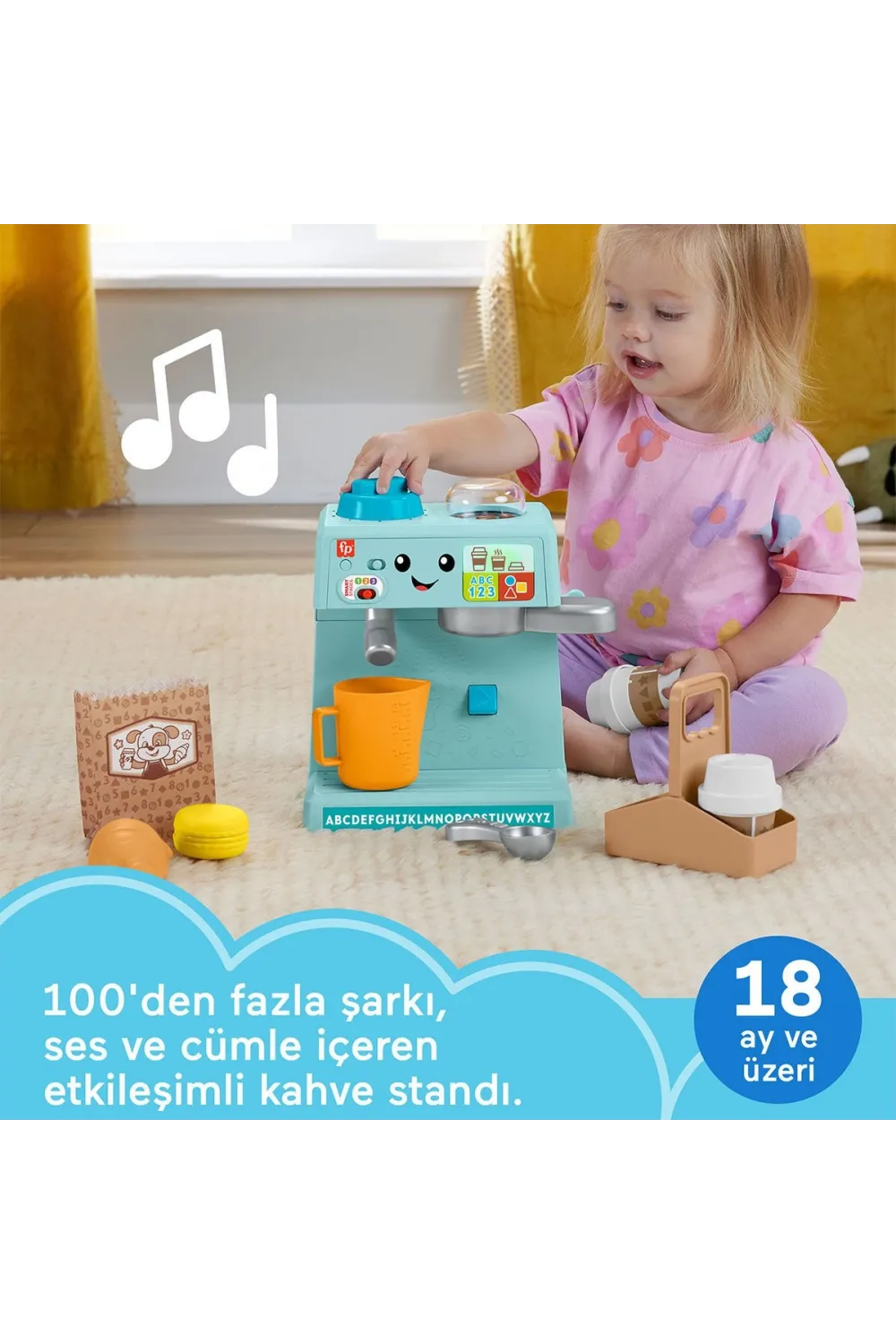 HYR99 Fisher-Price LnL Kahve Yapmayı Öğreniyorum