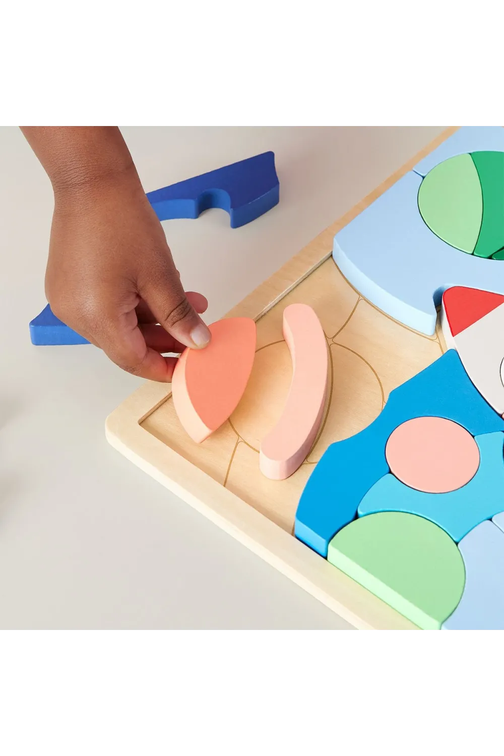 HXY42 Fisher-Price Ahşap Uzay Yapboz