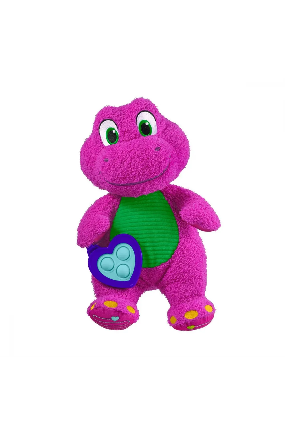 HYG89 Fisher-Price Kalp Yapan Barney Pelüş Oyuncağı