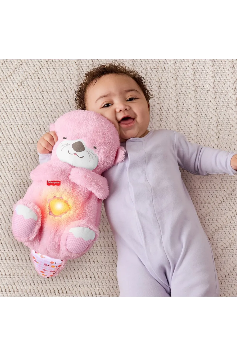 JLJ33 Fisher-Price Uyku Arkadaşı Pembe Su Samuru