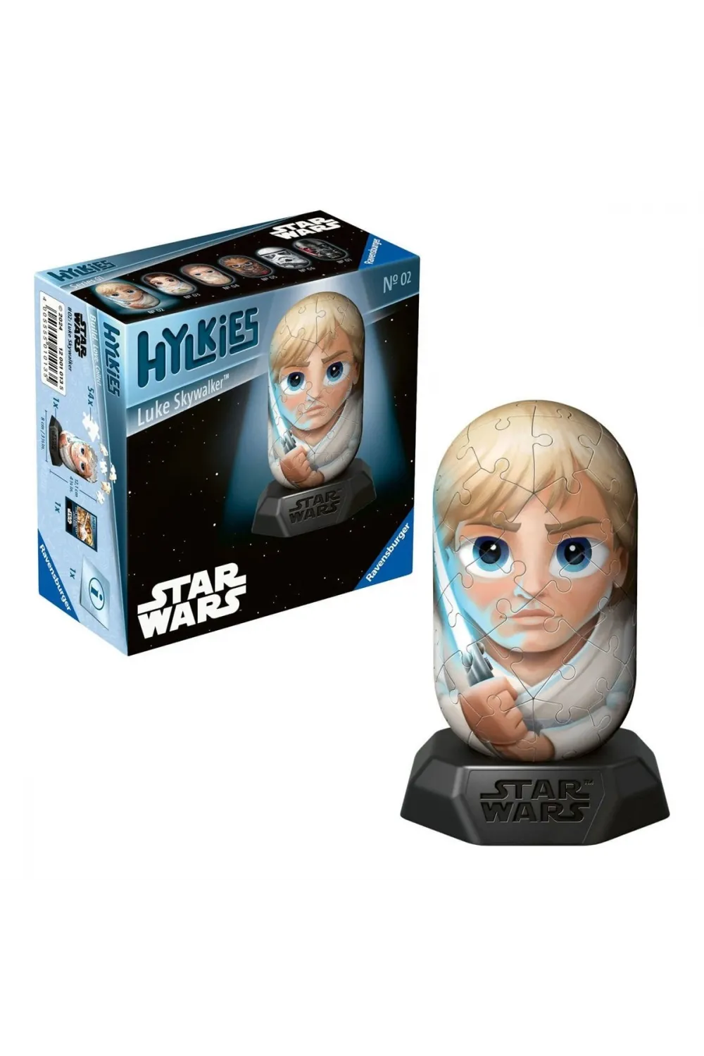 010135 Hylkies Star Wars - Luke Skywalker 54 parça Puzzle - No:02 - Ravensburger