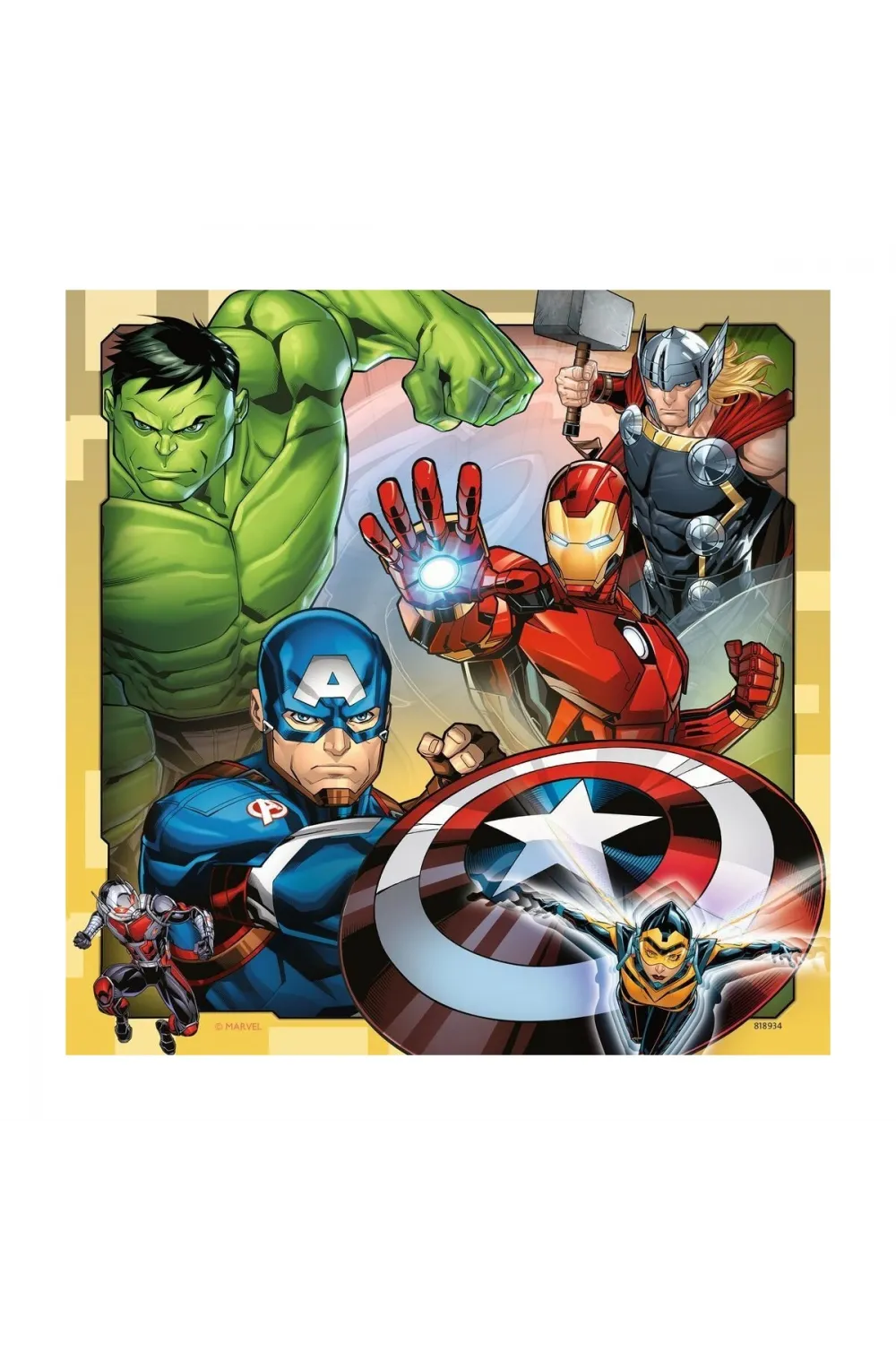 80403 Marvel Avengers 3x49 parça Ravensburger Puzzle